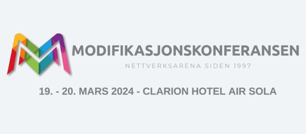 Møt oss på Modifikasjonskonferansen!