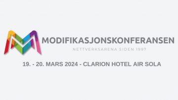 Møt oss på Modifikasjonskonferansen!