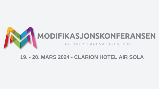 Møt oss på Modifikasjonskonferansen!